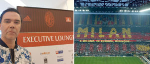 en fotbollsresa till Milano